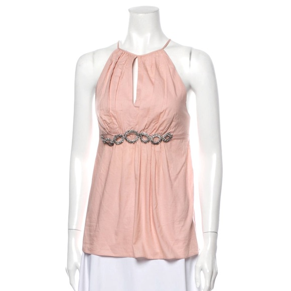 SOPHIE SITBON - Halter Neck Sleeveless Blouse in Good Condition (SH-002) - Picture 1 of 3